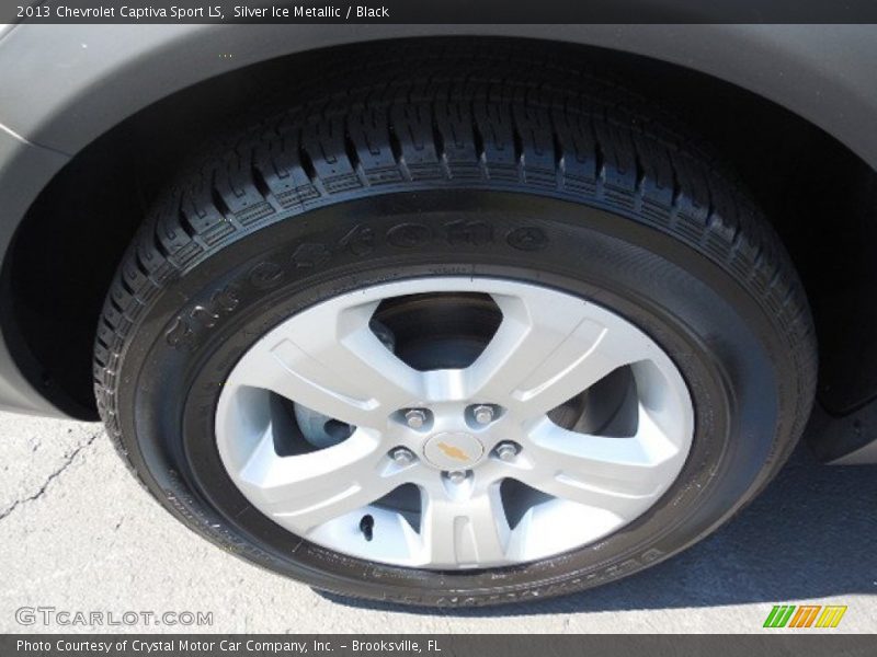 Silver Ice Metallic / Black 2013 Chevrolet Captiva Sport LS