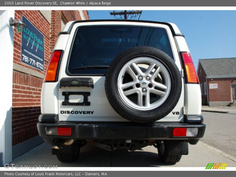 Chawton White / Alpaca Beige 2003 Land Rover Discovery SE