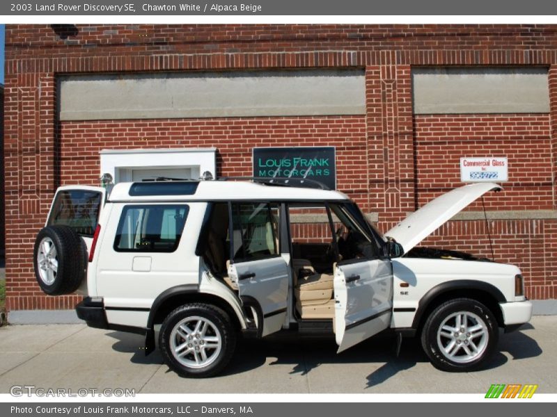 Chawton White / Alpaca Beige 2003 Land Rover Discovery SE