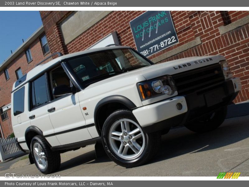 Chawton White / Alpaca Beige 2003 Land Rover Discovery SE