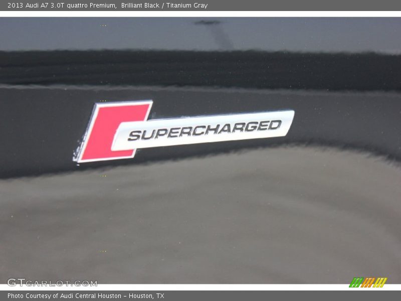 Brilliant Black / Titanium Gray 2013 Audi A7 3.0T quattro Premium