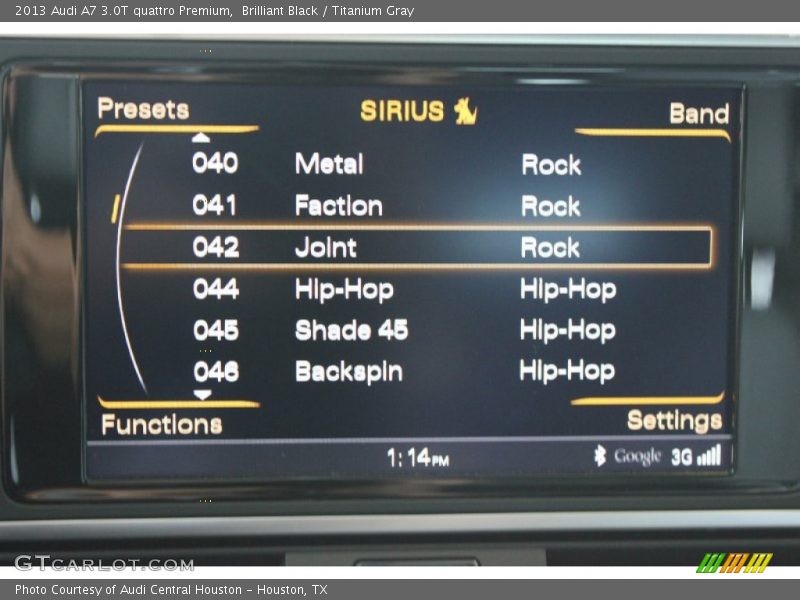 Brilliant Black / Titanium Gray 2013 Audi A7 3.0T quattro Premium