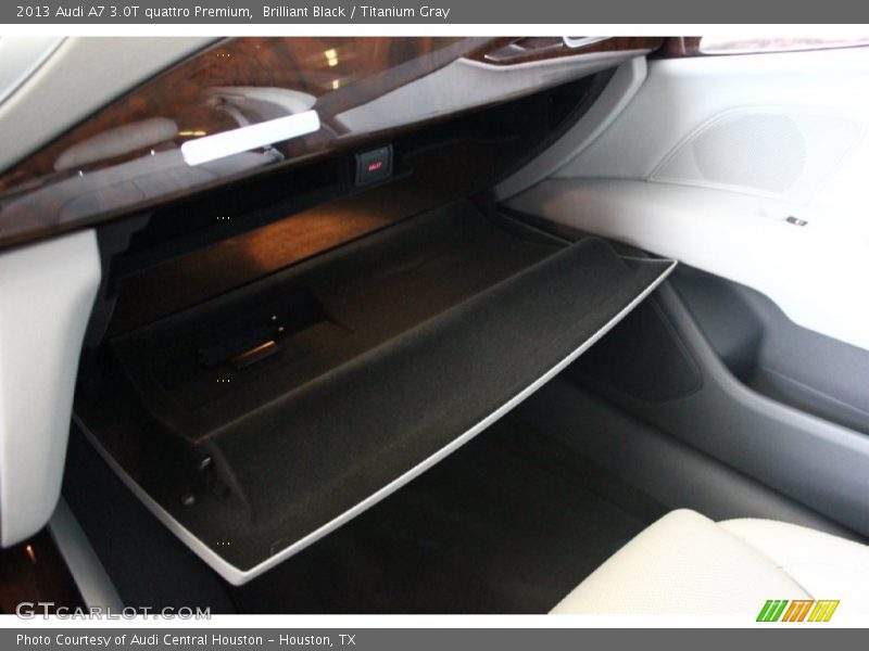 Brilliant Black / Titanium Gray 2013 Audi A7 3.0T quattro Premium