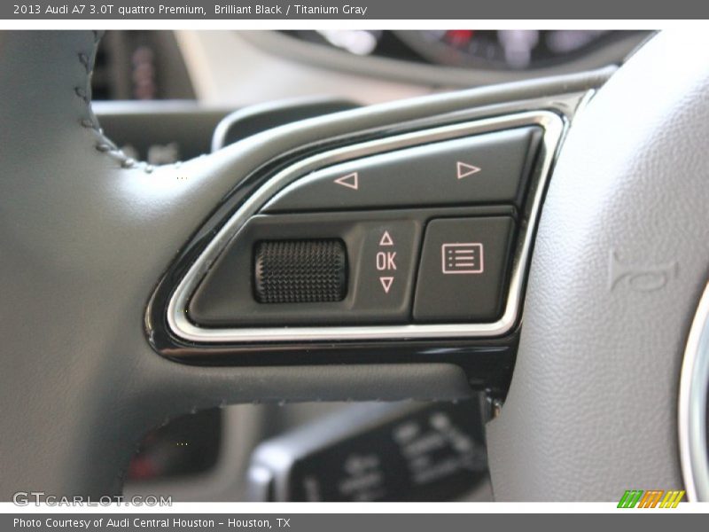 Controls of 2013 A7 3.0T quattro Premium