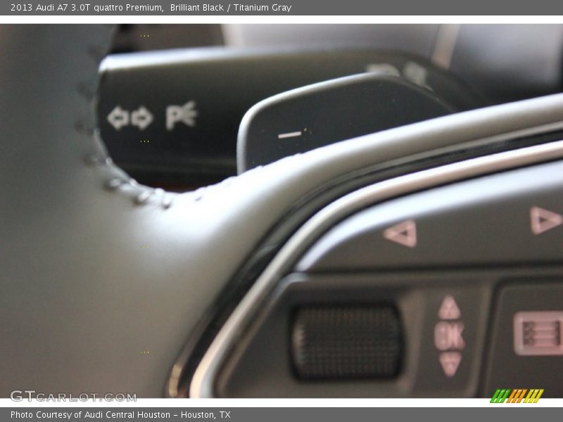 Brilliant Black / Titanium Gray 2013 Audi A7 3.0T quattro Premium