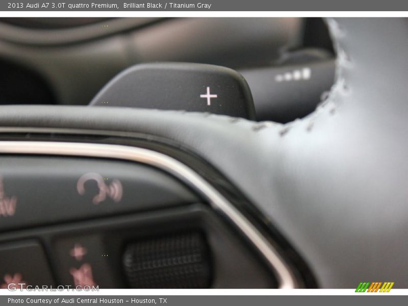 Brilliant Black / Titanium Gray 2013 Audi A7 3.0T quattro Premium