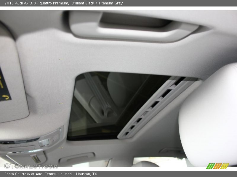 Brilliant Black / Titanium Gray 2013 Audi A7 3.0T quattro Premium