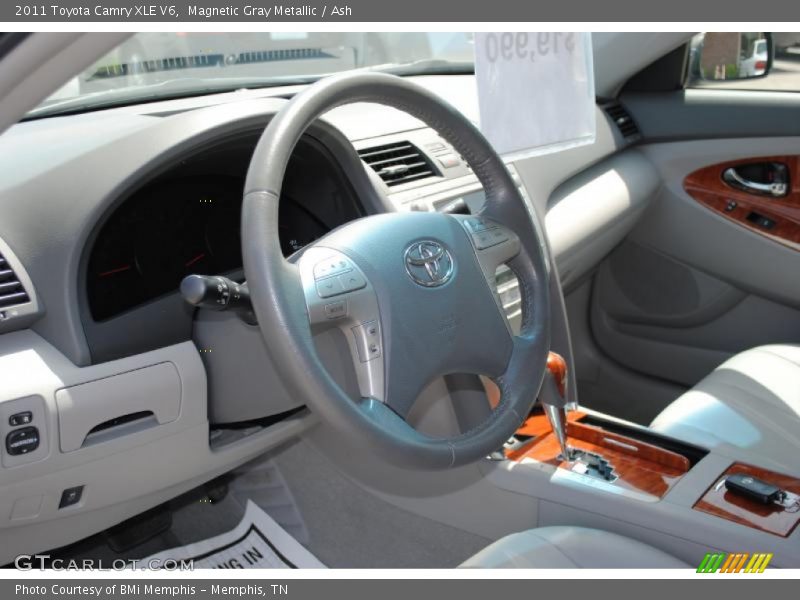 Magnetic Gray Metallic / Ash 2011 Toyota Camry XLE V6