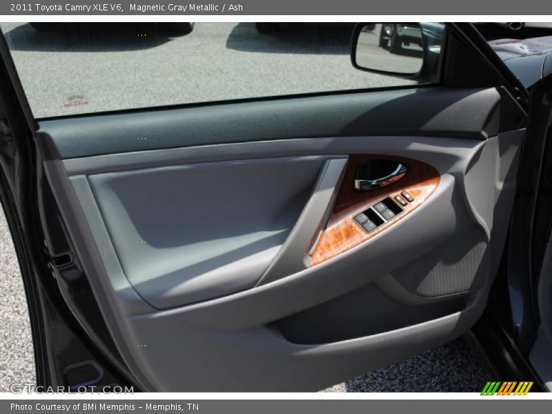 Magnetic Gray Metallic / Ash 2011 Toyota Camry XLE V6