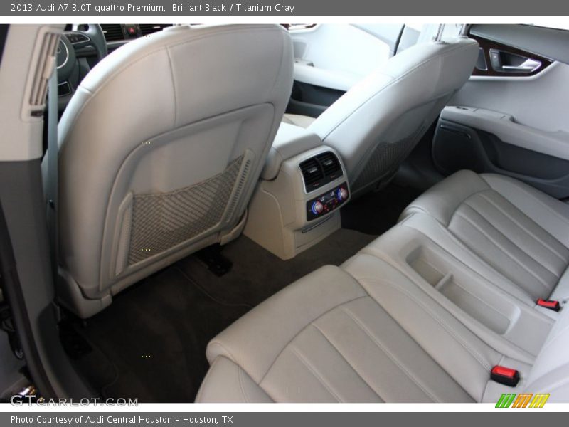 Brilliant Black / Titanium Gray 2013 Audi A7 3.0T quattro Premium