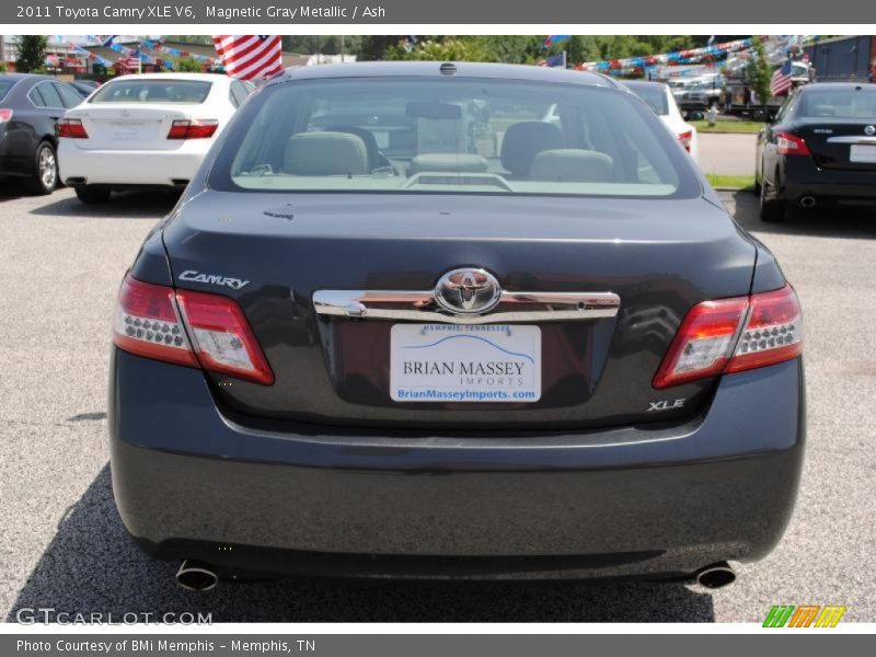 Magnetic Gray Metallic / Ash 2011 Toyota Camry XLE V6