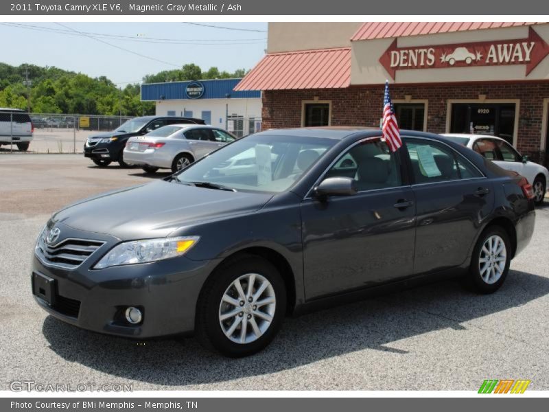 Magnetic Gray Metallic / Ash 2011 Toyota Camry XLE V6