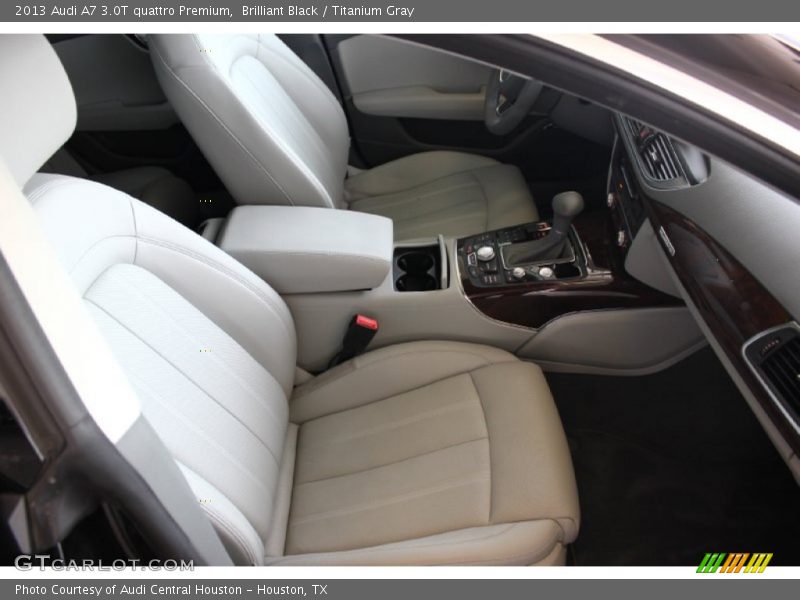 Brilliant Black / Titanium Gray 2013 Audi A7 3.0T quattro Premium