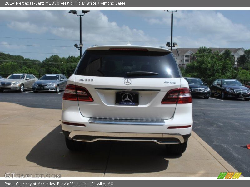 Polar White / Almond Beige 2014 Mercedes-Benz ML 350 4Matic
