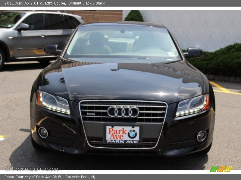 Brilliant Black / Black 2011 Audi A5 2.0T quattro Coupe