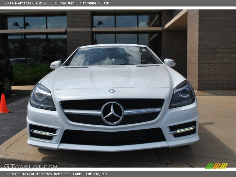Polar White / Black 2014 Mercedes-Benz SLK 250 Roadster