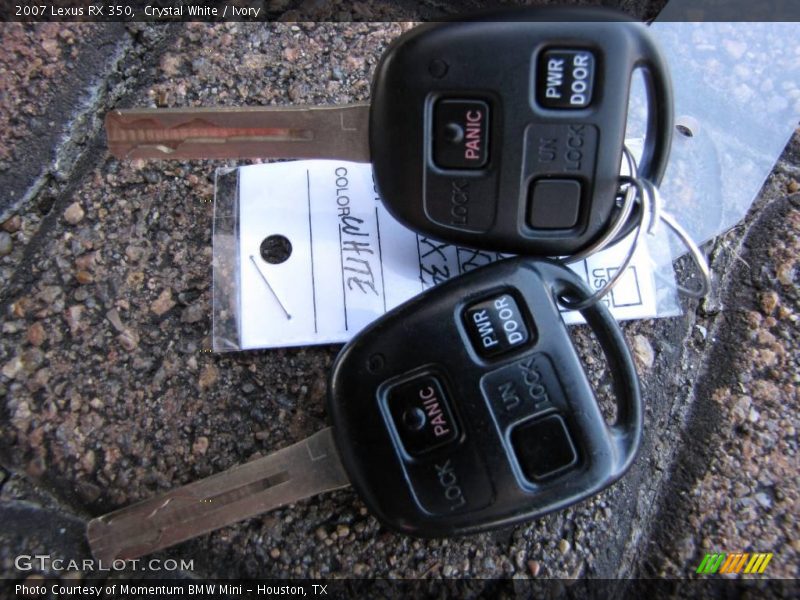 Crystal White / Ivory 2007 Lexus RX 350