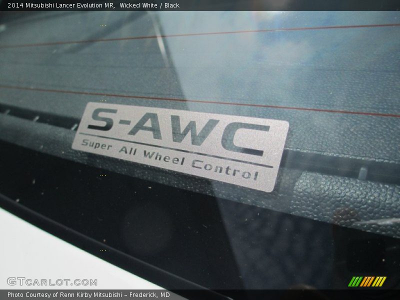  2014 Lancer Evolution MR Logo