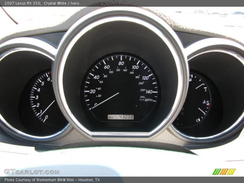 Crystal White / Ivory 2007 Lexus RX 350