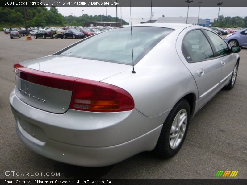 Bright Silver Metallic / Dark Slate Gray 2001 Dodge Intrepid SE
