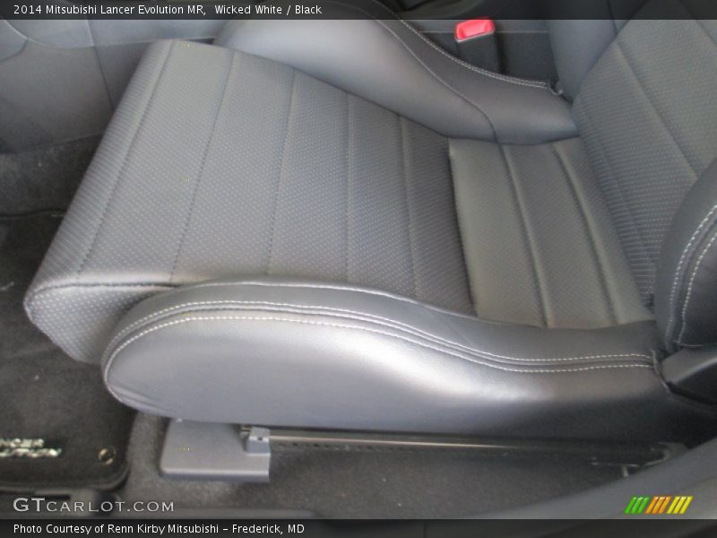 Front Seat of 2014 Lancer Evolution MR