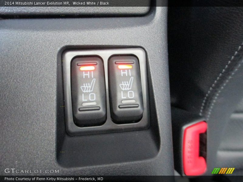 Controls of 2014 Lancer Evolution MR