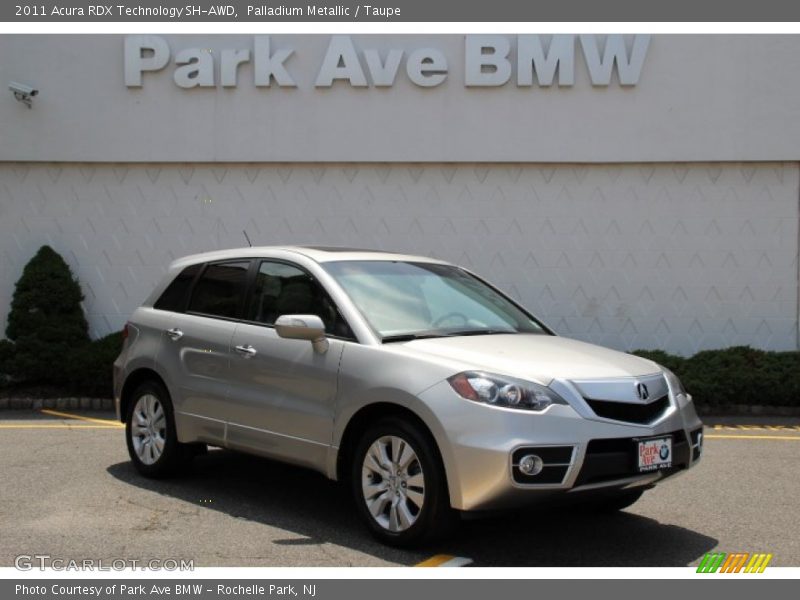 Palladium Metallic / Taupe 2011 Acura RDX Technology SH-AWD