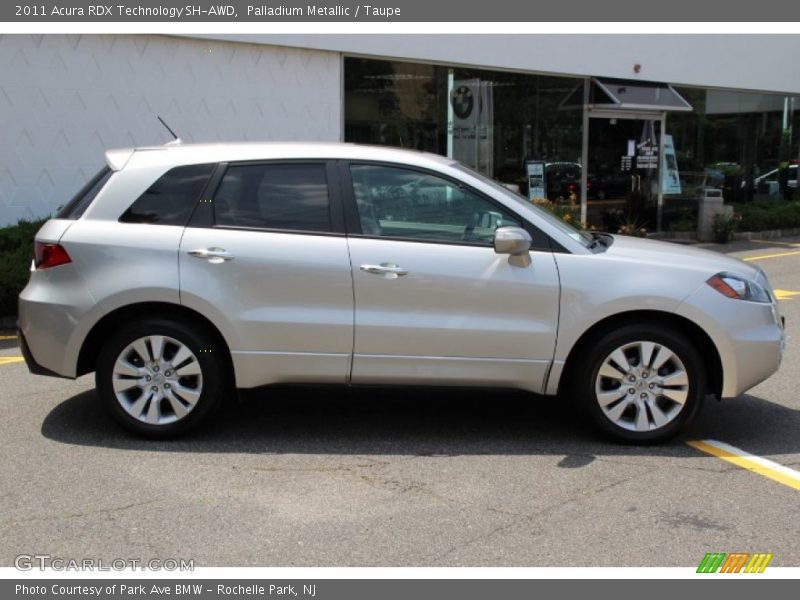 Palladium Metallic / Taupe 2011 Acura RDX Technology SH-AWD