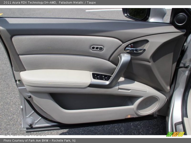 Palladium Metallic / Taupe 2011 Acura RDX Technology SH-AWD