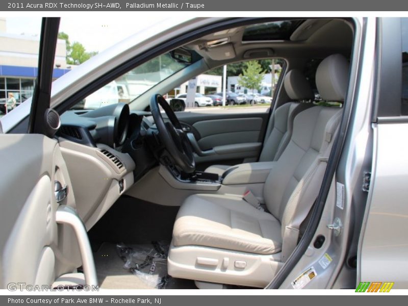 Palladium Metallic / Taupe 2011 Acura RDX Technology SH-AWD