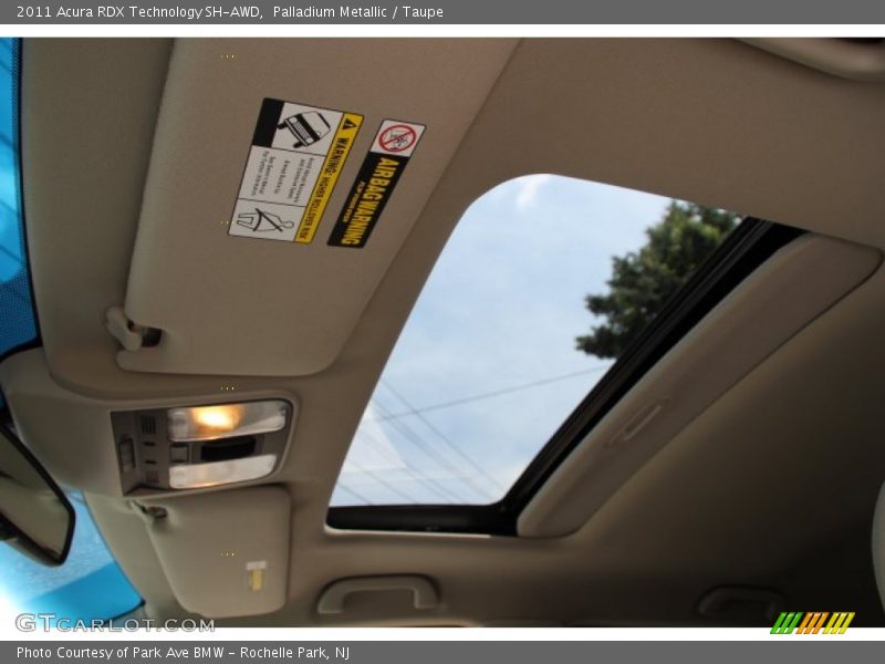 Palladium Metallic / Taupe 2011 Acura RDX Technology SH-AWD