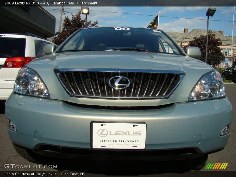 Bamboo Pearl / Parchment 2009 Lexus RX 350 AWD
