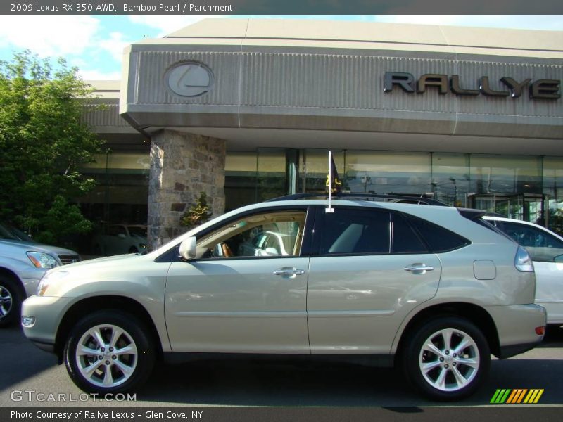 Bamboo Pearl / Parchment 2009 Lexus RX 350 AWD