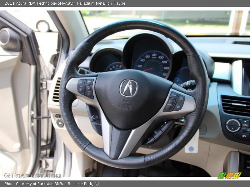 Palladium Metallic / Taupe 2011 Acura RDX Technology SH-AWD