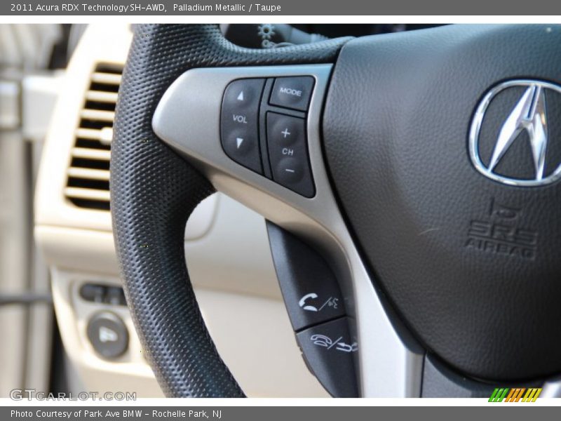 Palladium Metallic / Taupe 2011 Acura RDX Technology SH-AWD