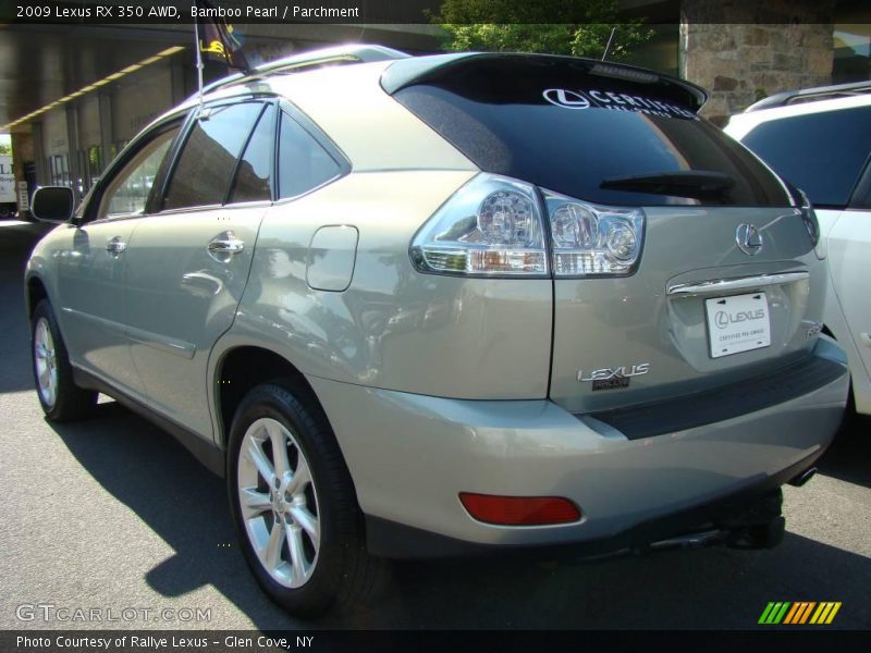 Bamboo Pearl / Parchment 2009 Lexus RX 350 AWD
