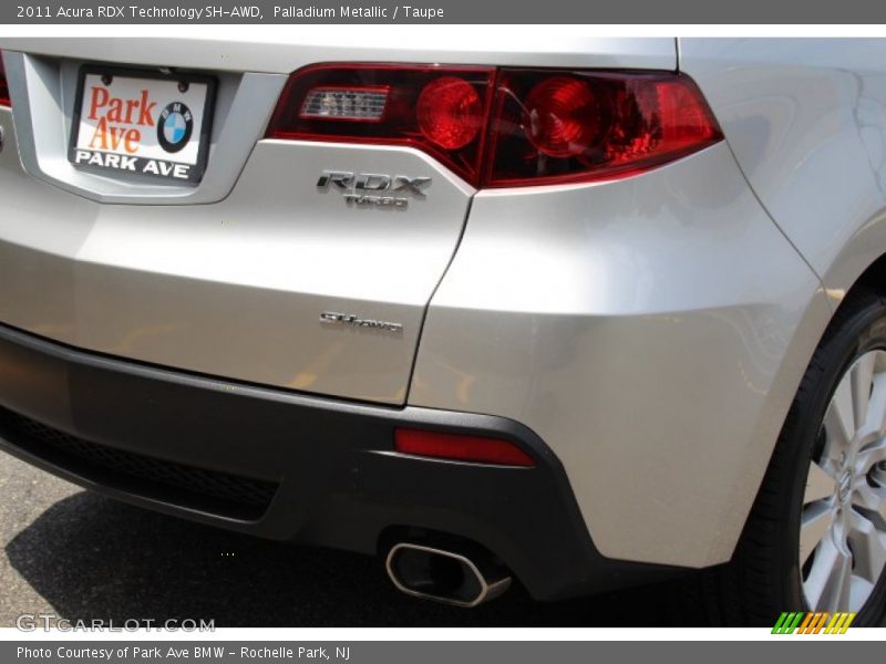 Palladium Metallic / Taupe 2011 Acura RDX Technology SH-AWD