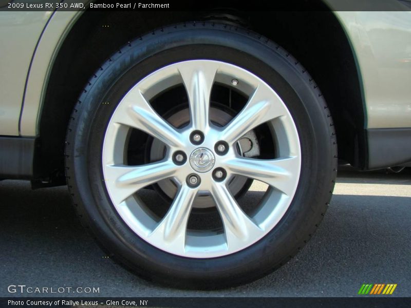 Bamboo Pearl / Parchment 2009 Lexus RX 350 AWD