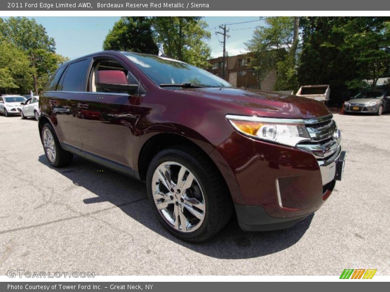 Bordeaux Reserve Red Metallic / Sienna 2011 Ford Edge Limited AWD