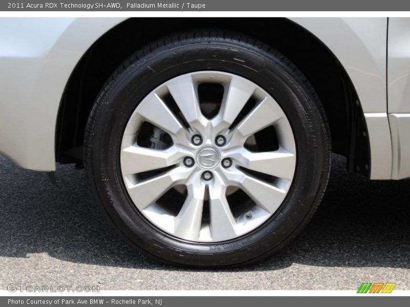 Palladium Metallic / Taupe 2011 Acura RDX Technology SH-AWD