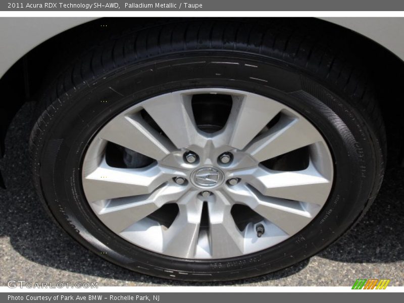 Palladium Metallic / Taupe 2011 Acura RDX Technology SH-AWD