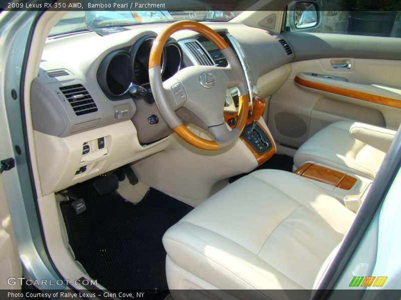 Bamboo Pearl / Parchment 2009 Lexus RX 350 AWD