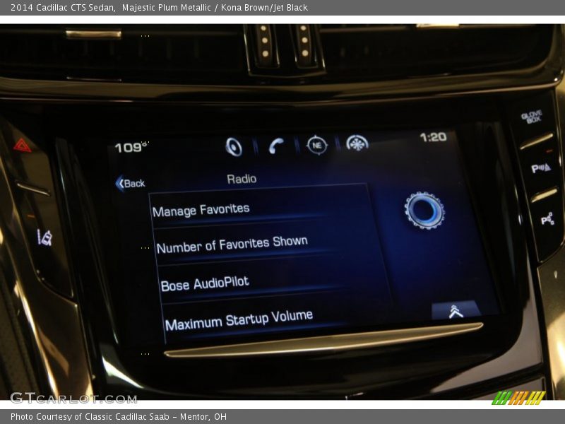Majestic Plum Metallic / Kona Brown/Jet Black 2014 Cadillac CTS Sedan