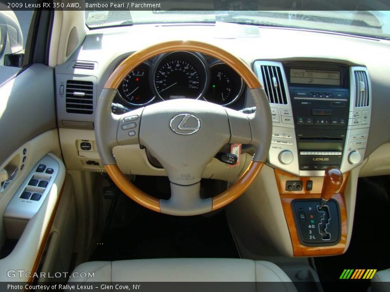 Bamboo Pearl / Parchment 2009 Lexus RX 350 AWD