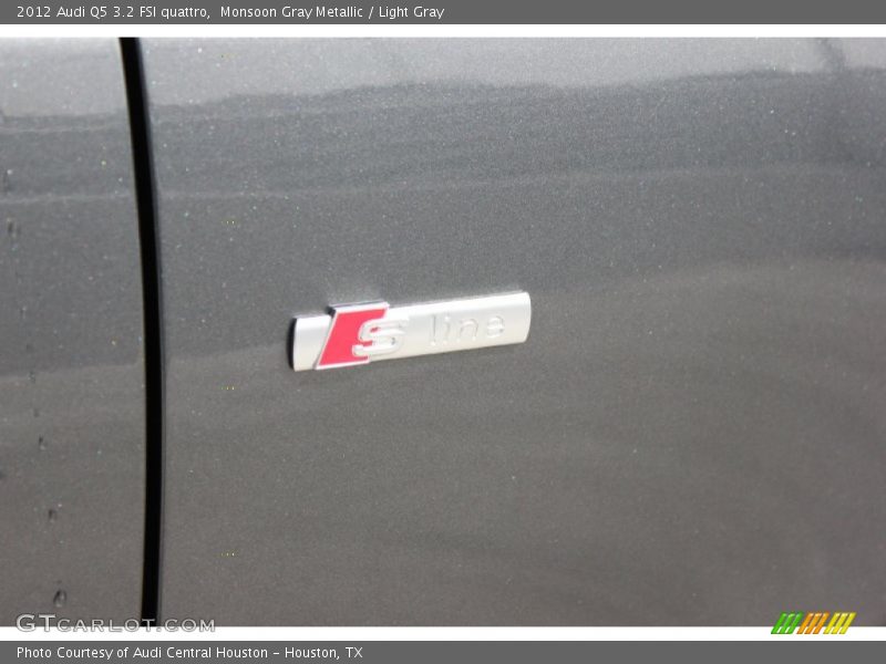 Monsoon Gray Metallic / Light Gray 2012 Audi Q5 3.2 FSI quattro