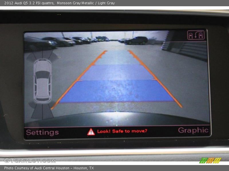 Monsoon Gray Metallic / Light Gray 2012 Audi Q5 3.2 FSI quattro