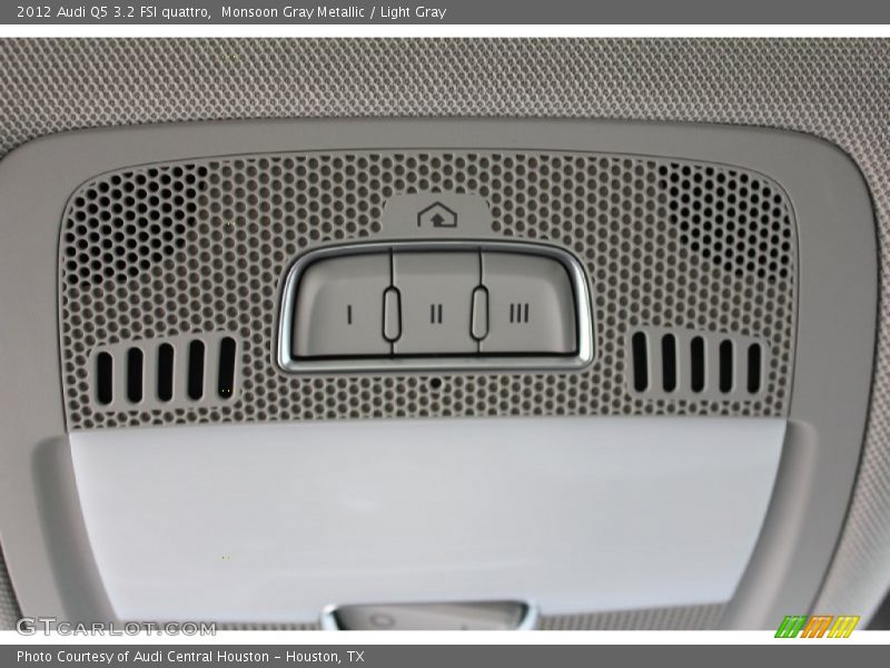 Monsoon Gray Metallic / Light Gray 2012 Audi Q5 3.2 FSI quattro