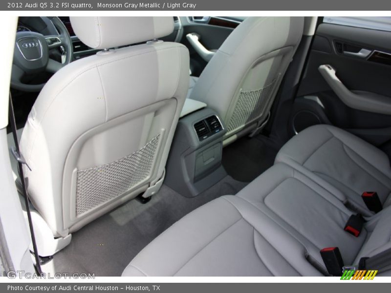 Monsoon Gray Metallic / Light Gray 2012 Audi Q5 3.2 FSI quattro