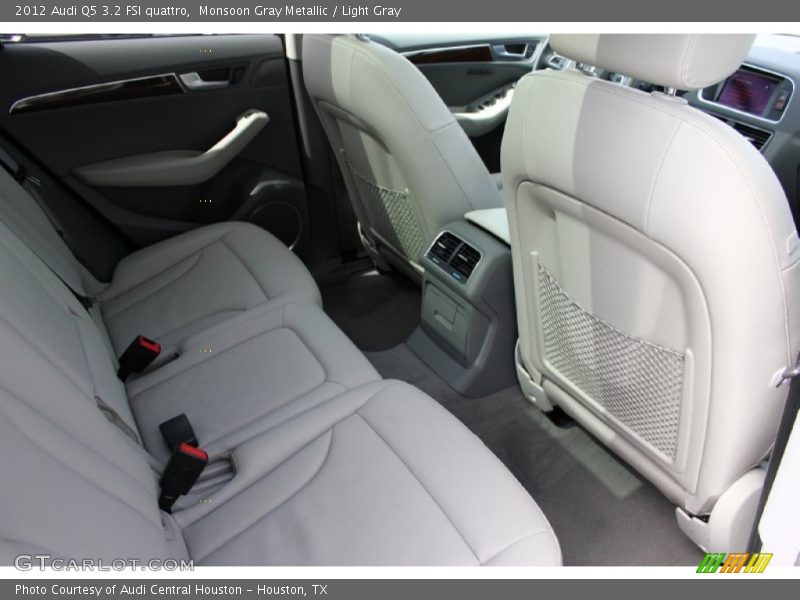 Monsoon Gray Metallic / Light Gray 2012 Audi Q5 3.2 FSI quattro