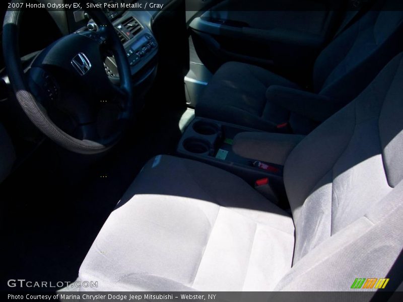Silver Pearl Metallic / Gray 2007 Honda Odyssey EX